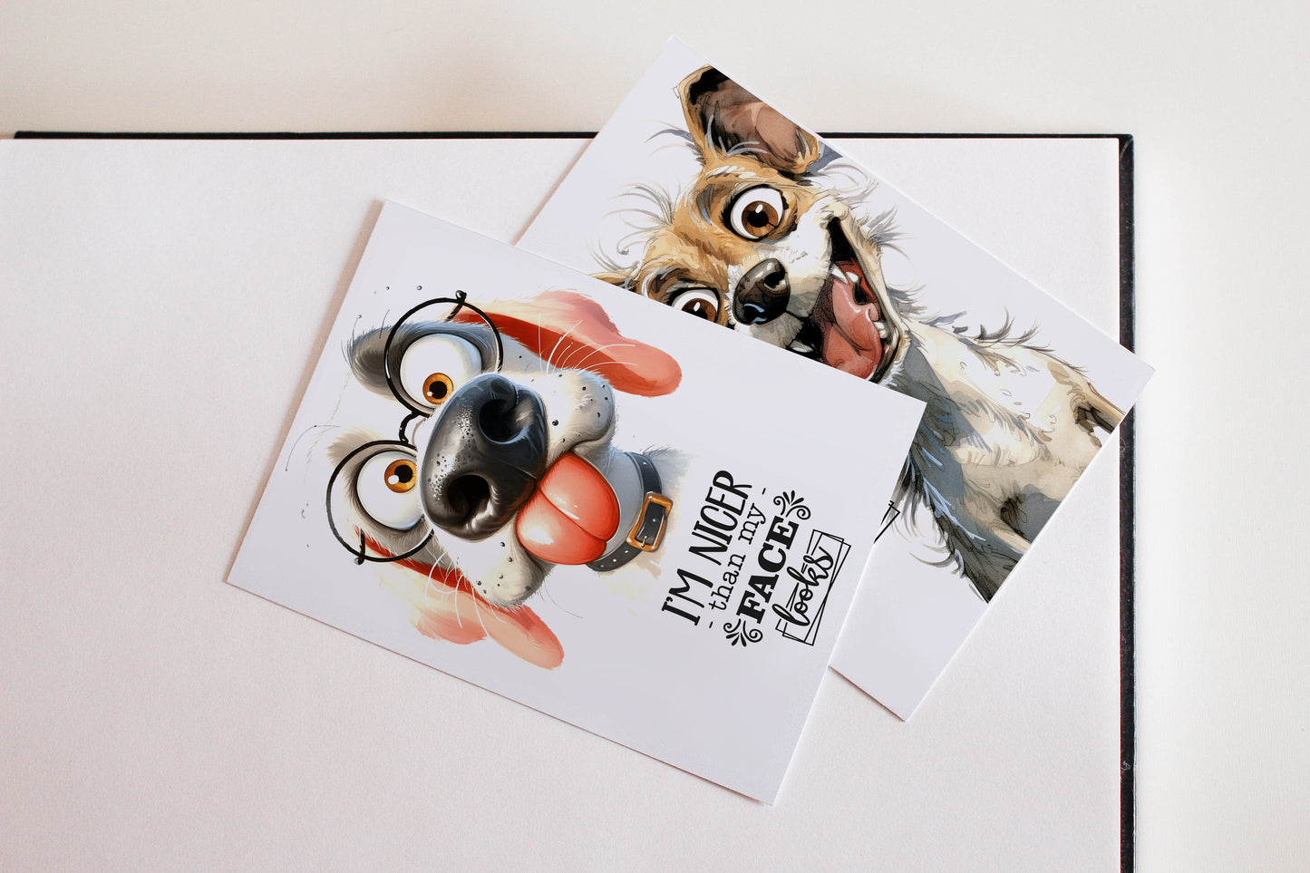 Design#170 Greeting Card, Canine, Humor, Pets, Dogs, Dog Lovers, Treats, Birthday, Romance, Funny Ugly Dog