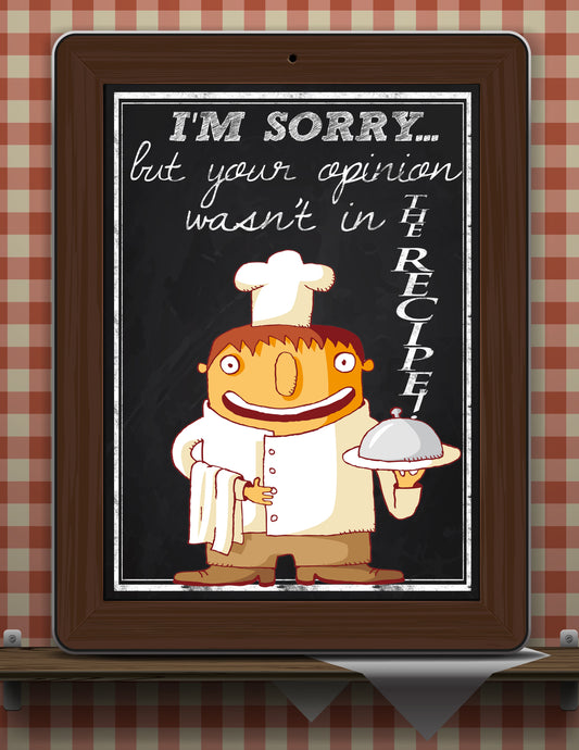 D#136, Wall art print, Chalkboard poster, Bar, Funny Kitchen, Restaraunt, Pastry, Dining, Cook, Chef, Recipe