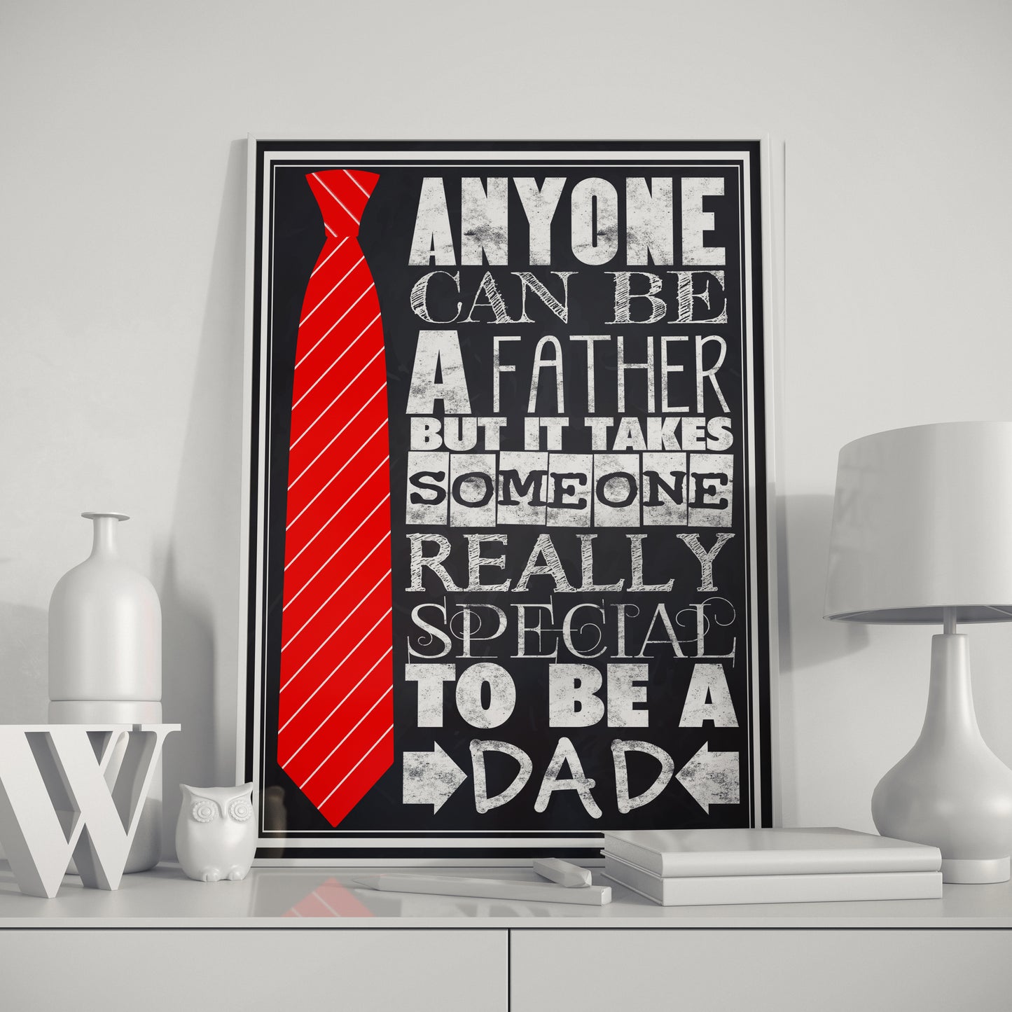 D#328 Wall art prints, chalkboard art, Kitchen, Apron, Breakfast, Father day, Really special to be a DAD