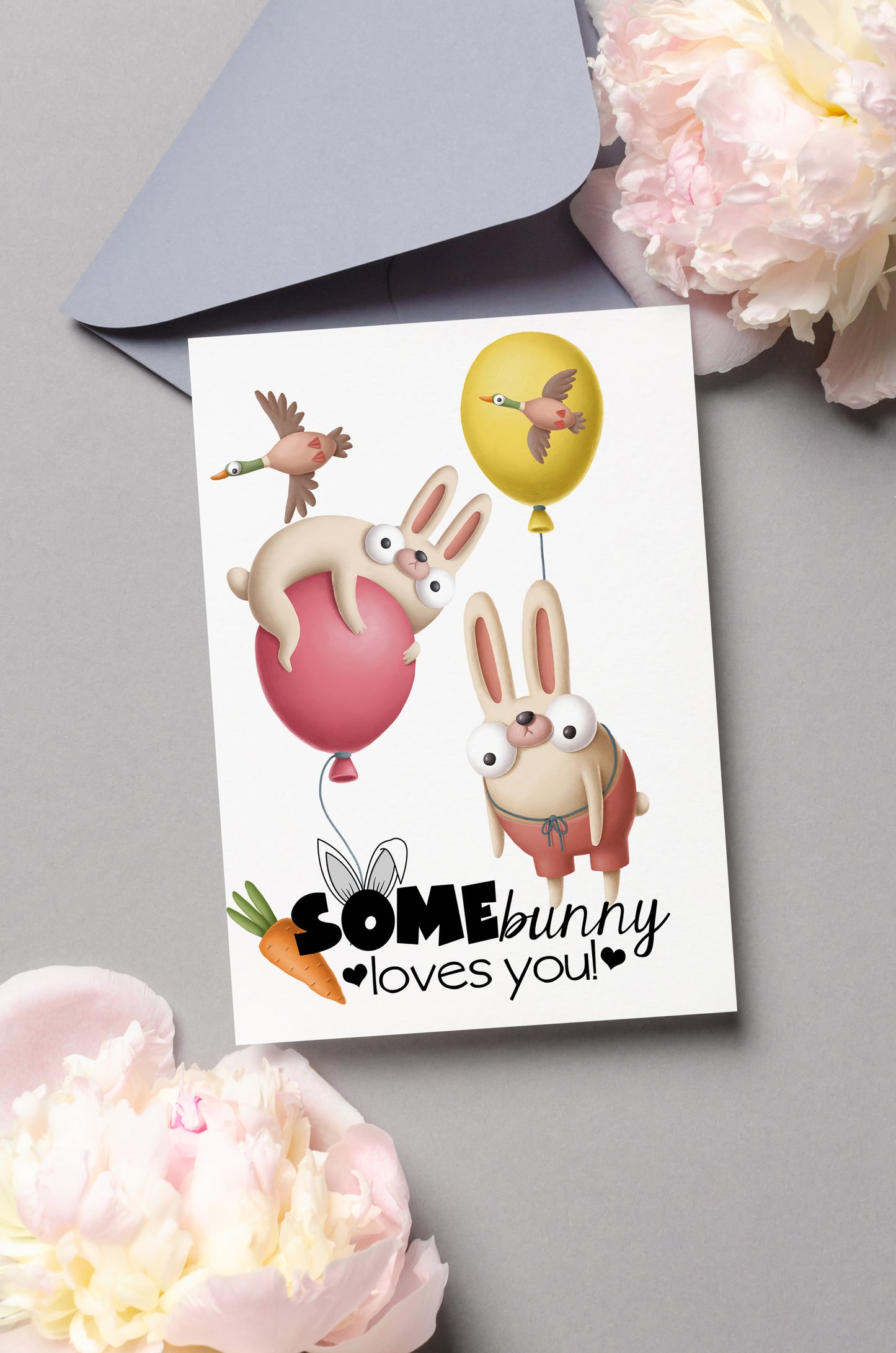 Design#157 Greeting Card, Love, Gifts, Spring, Eggs Hunting, Eggstavaganza, Bunnies, HappyEaster