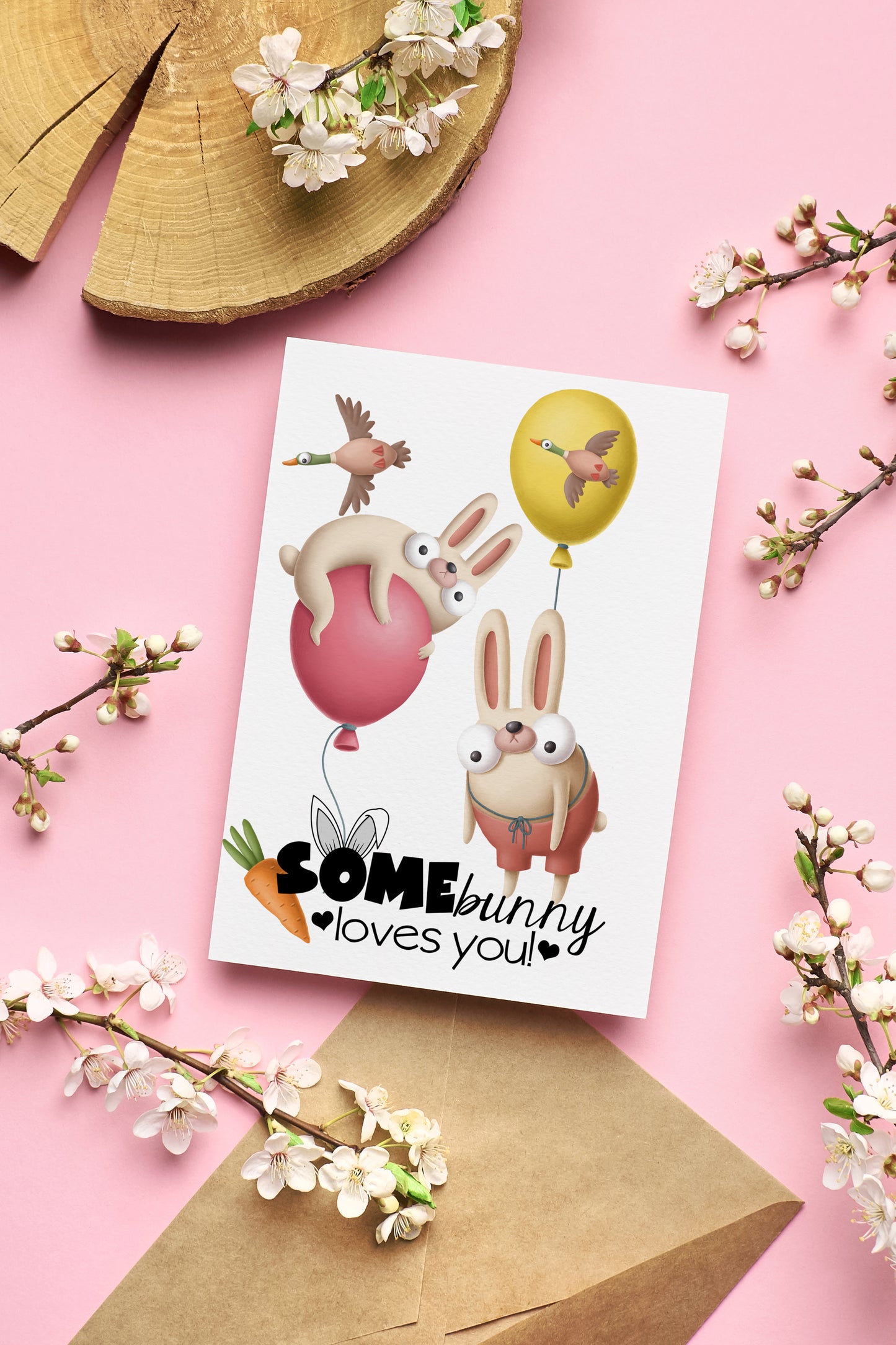 Design#157 Greeting Card, Love, Gifts, Spring, Eggs Hunting, Eggstavaganza, Bunnies, HappyEaster