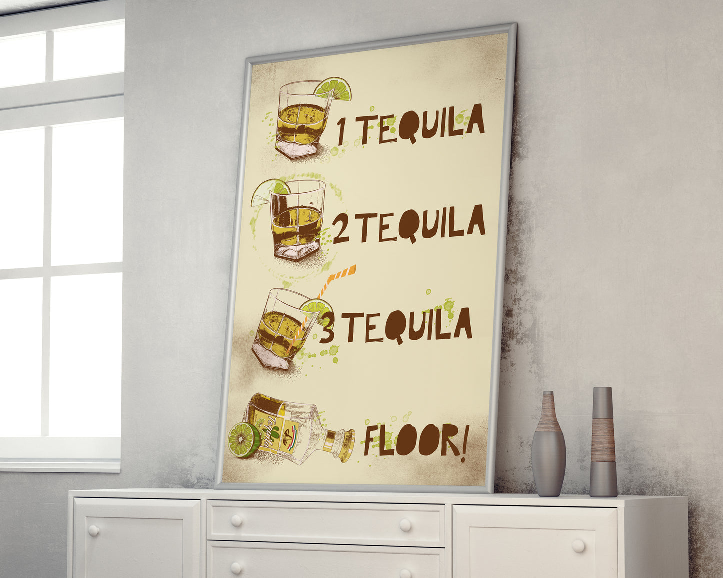 D#267 Wall art design, Poster, Funny kitchen poster, Alcoholic beverages, Bartender, Drinks, Bar, Festival, Tequila Shots