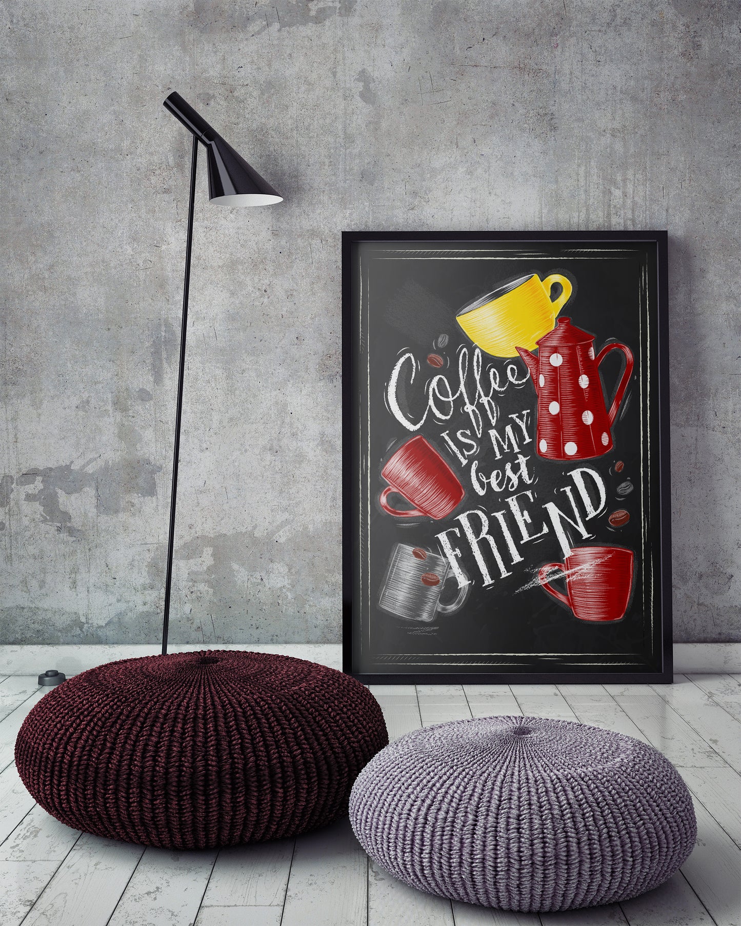 D#299, Wall art prints, Poster, Art, Kitchen, Breakfast, Coffee lovers, Coffee, Coffee is My Best Friend