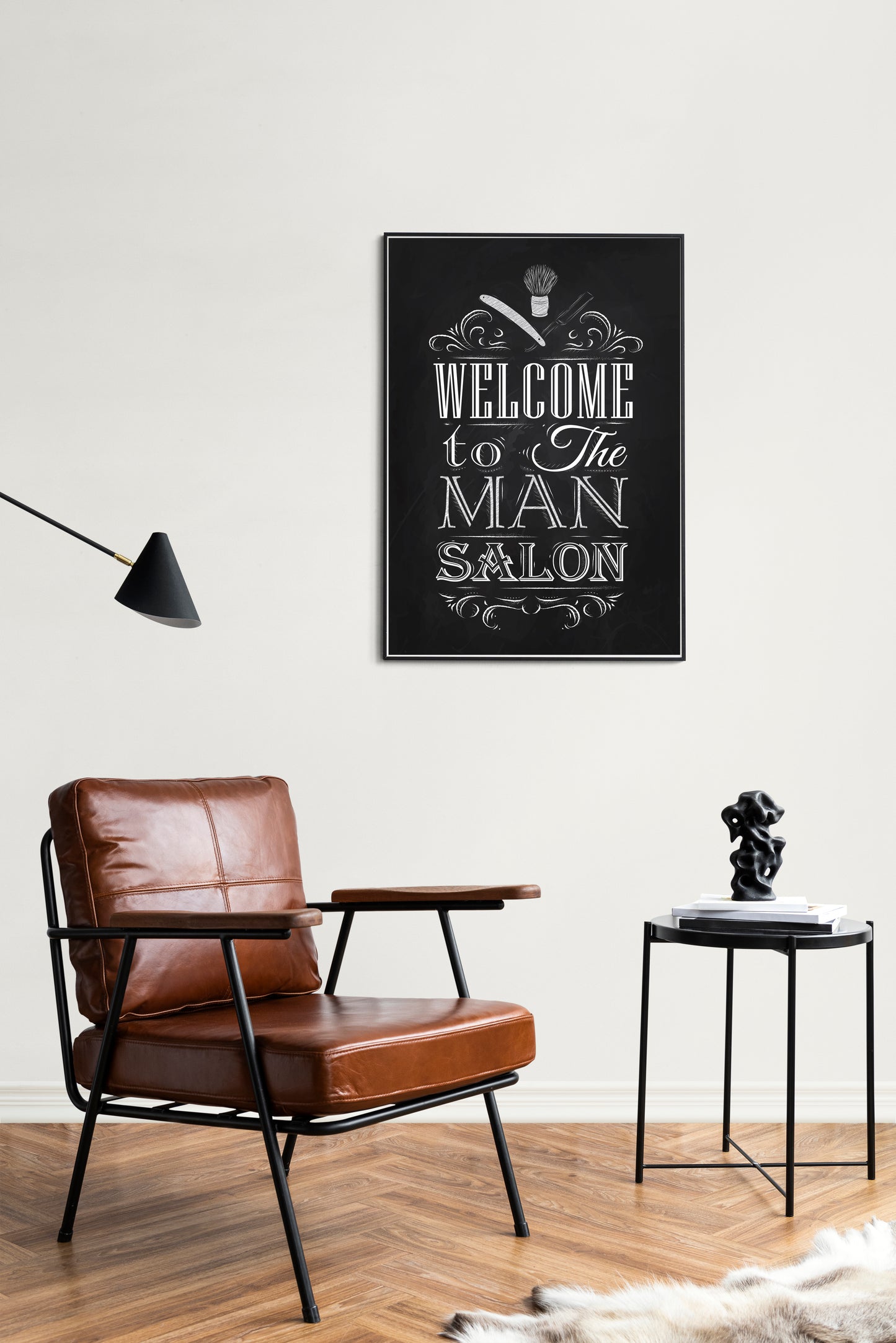 D#37 Wall art prints, Chalkboard art, Hair cut, Hipster, Style, Studio, Mustache, Gentlemen, Barber Shop