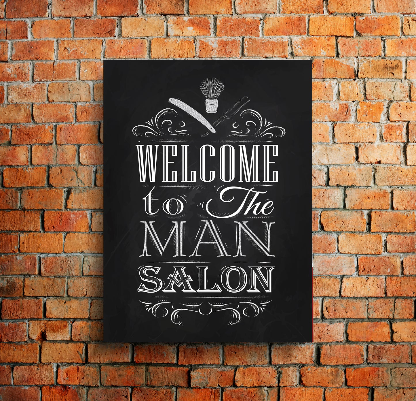 D#37 Wall art prints, Chalkboard art, Hair cut, Hipster, Style, Studio, Mustache, Gentlemen, Barber Shop