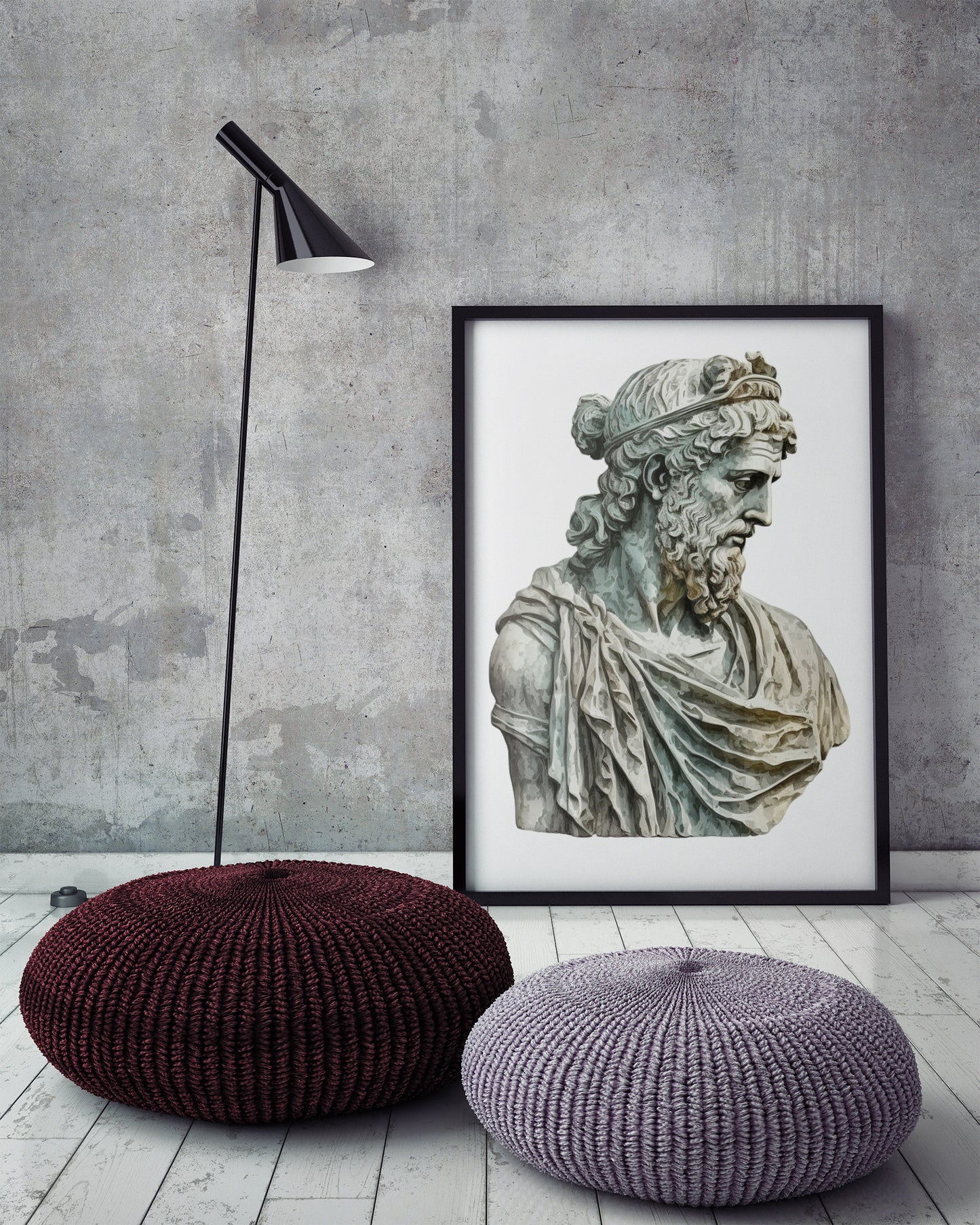 D#502 Wall art print, Poster, Art, Ancient Greece, Sculpture, Museum, Antique, Culture, Ethnic, Greek Statue, Goddess,  Ancient Sculpture