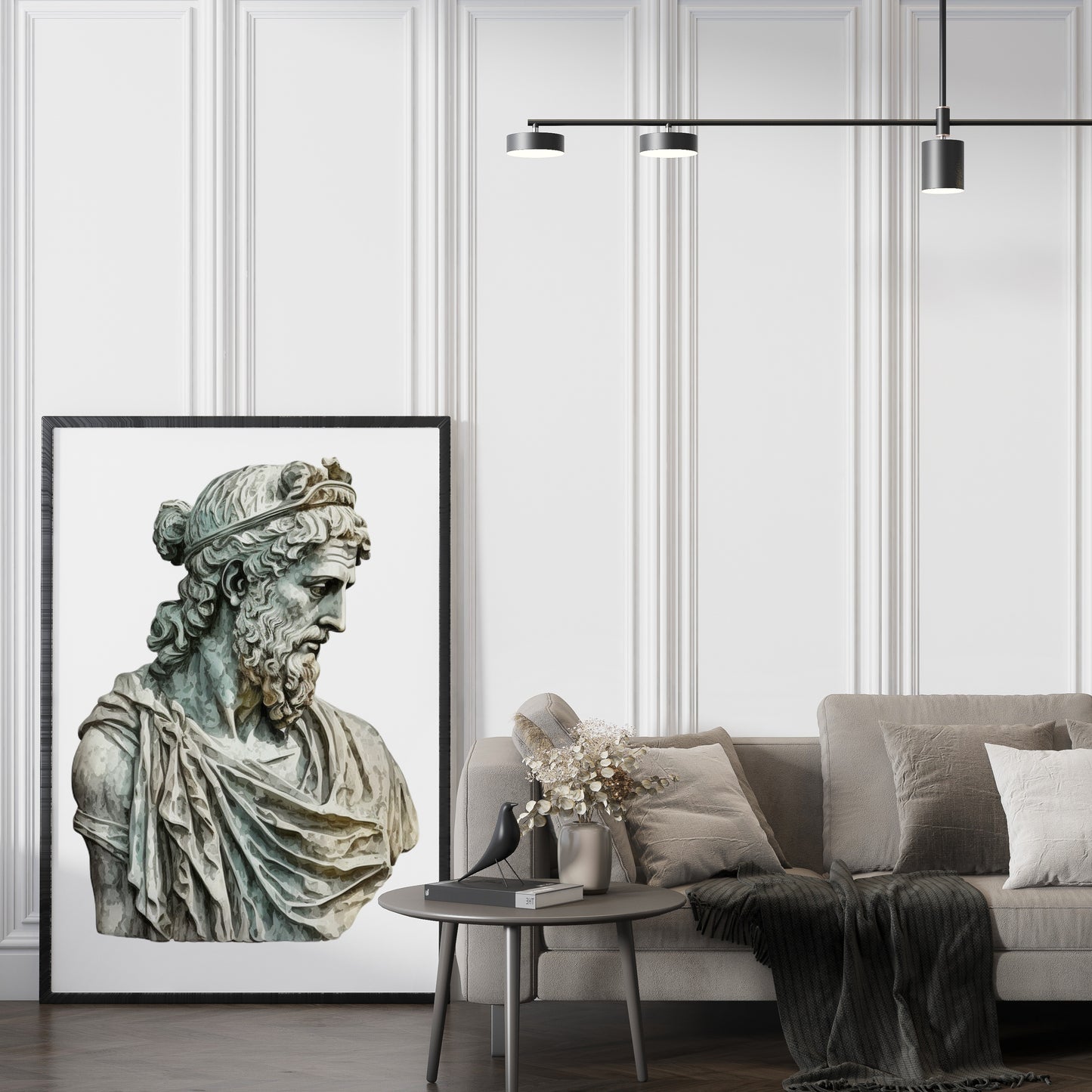 D#502 Wall art print, Poster, Art, Ancient Greece, Sculpture, Museum, Antique, Culture, Ethnic, Greek Statue, Goddess,  Ancient Sculpture