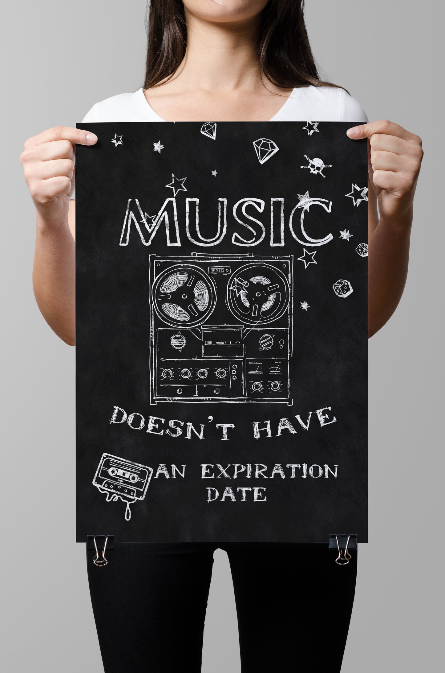 D#327 Wall art prints, chalkboard art, Art of Sound, Melody, Culture, Tunes, Old School Record Player, Vintage player, Vinyl, Music