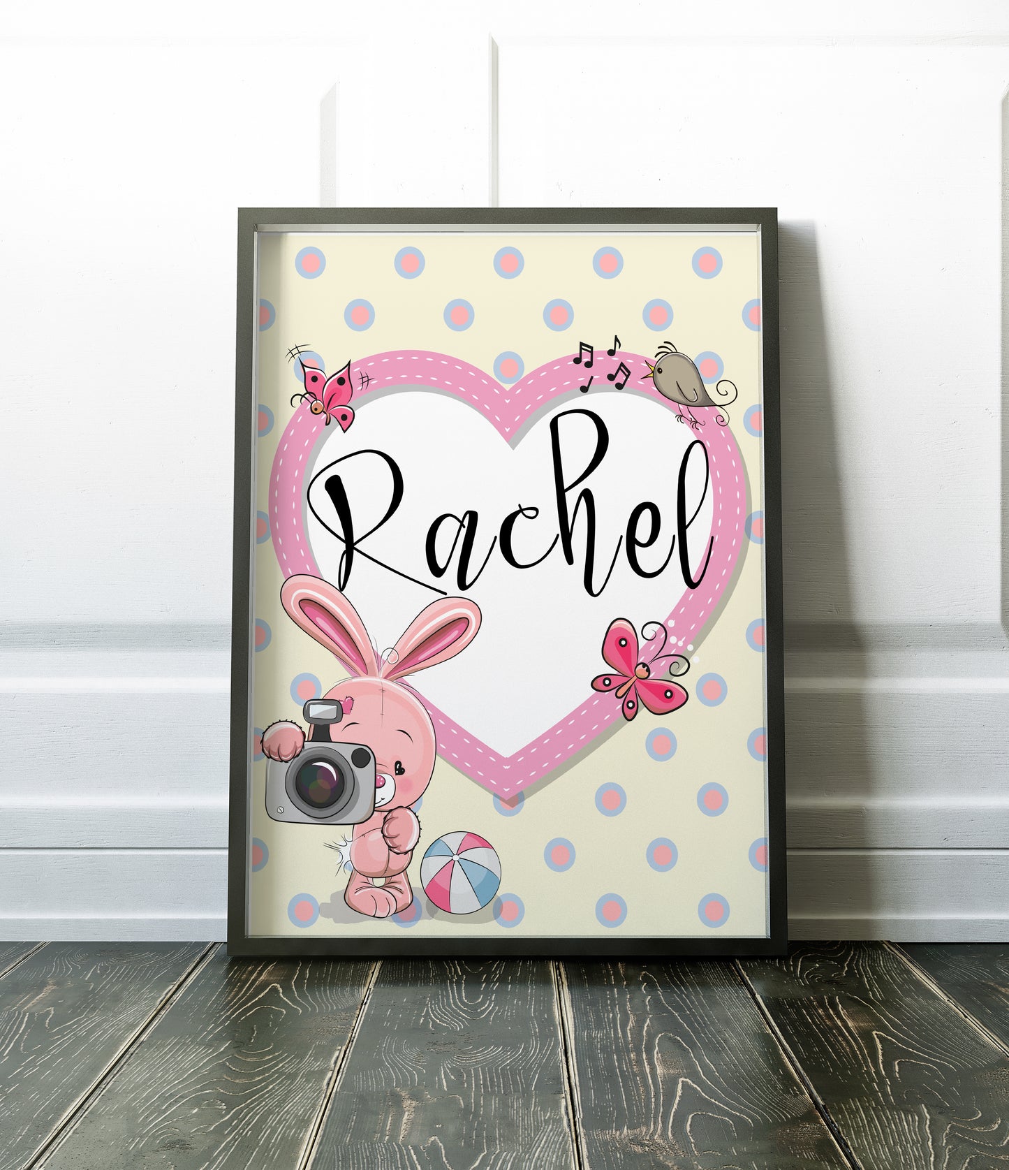 Design#214  Wall art, Poster, Nursery room decor, Kids, Baby girl, Monogram, Custom, Personalized, Put your OWN Name