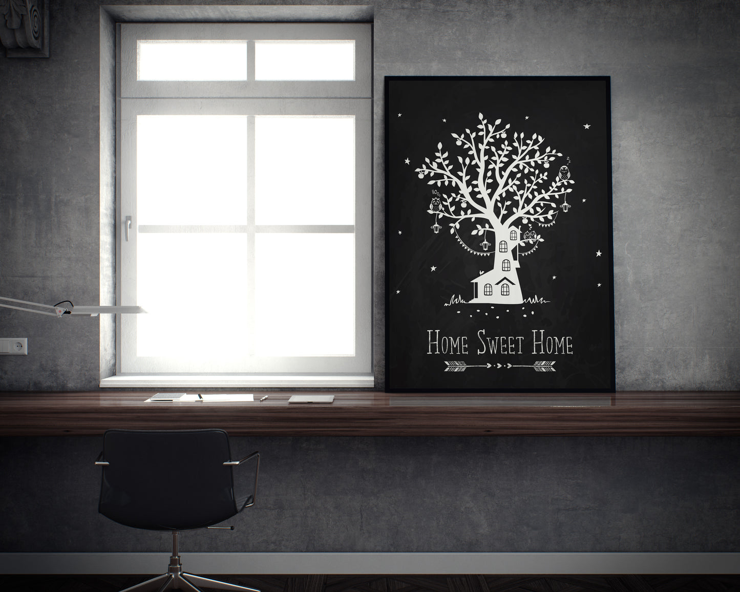 D#346 Wall art design, poster, Chalkboard print, Family, Home, Love begins, House, Motherland, Home Sweet Home