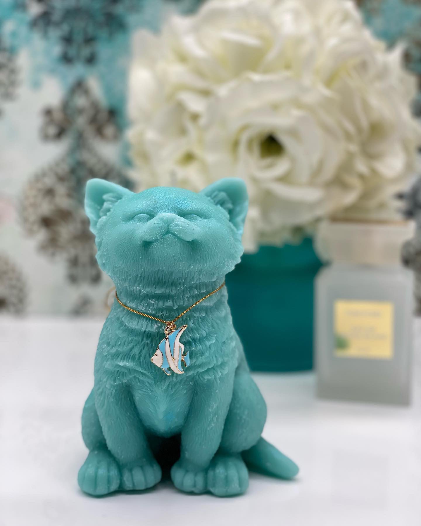 Candle Fashion Cat, Kittens, Designer, Cat Candle, Fashion Candle