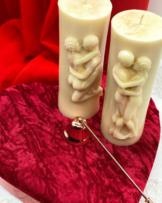 Candle Male Female Torso, Body, Fashion Candle, Pillar candle, Set of Male-Female Bodies Couple