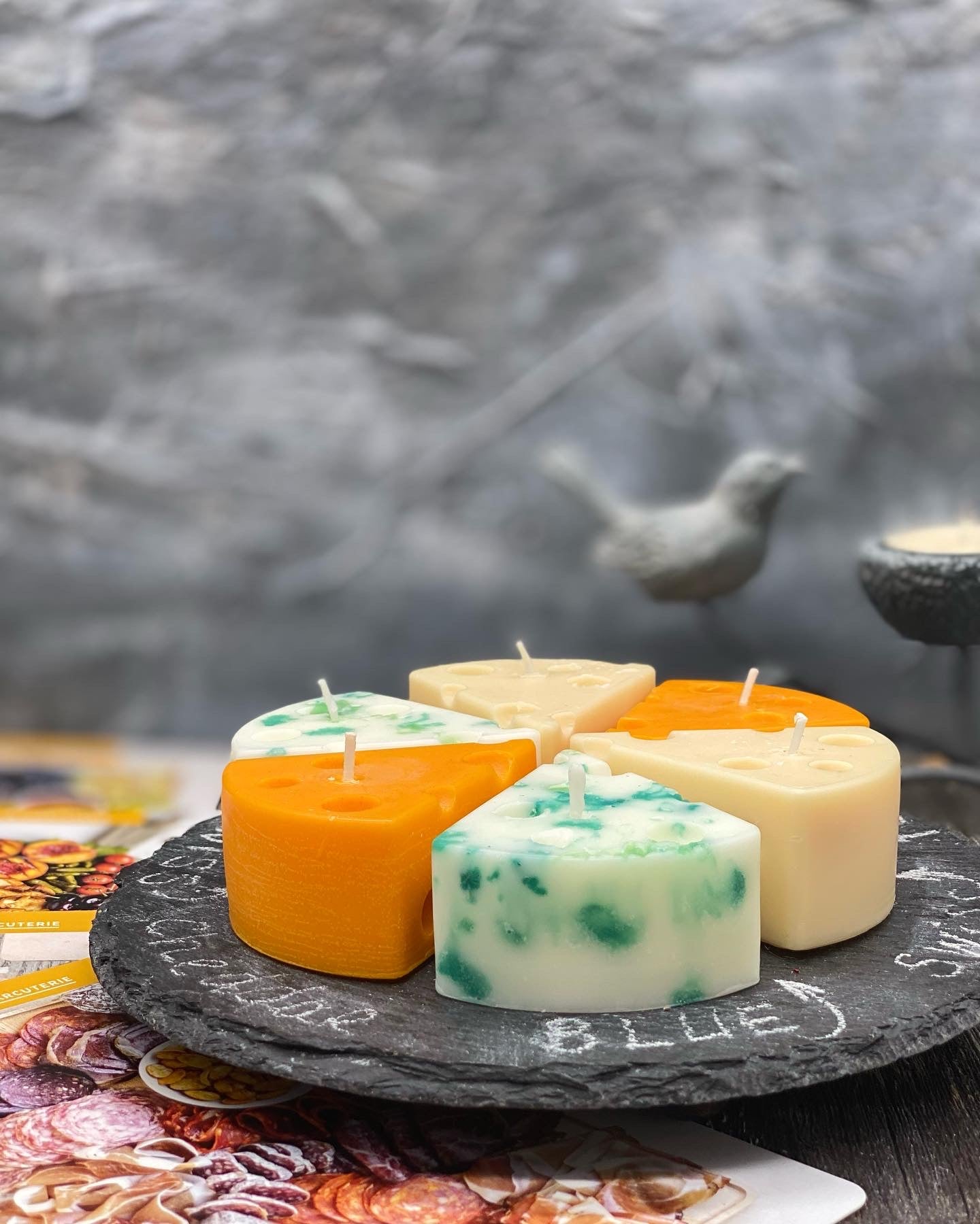 Candles Set, Cheese Plate, Cheese Lovers, Cheese Candles, Types of Cheese, Cheese Board