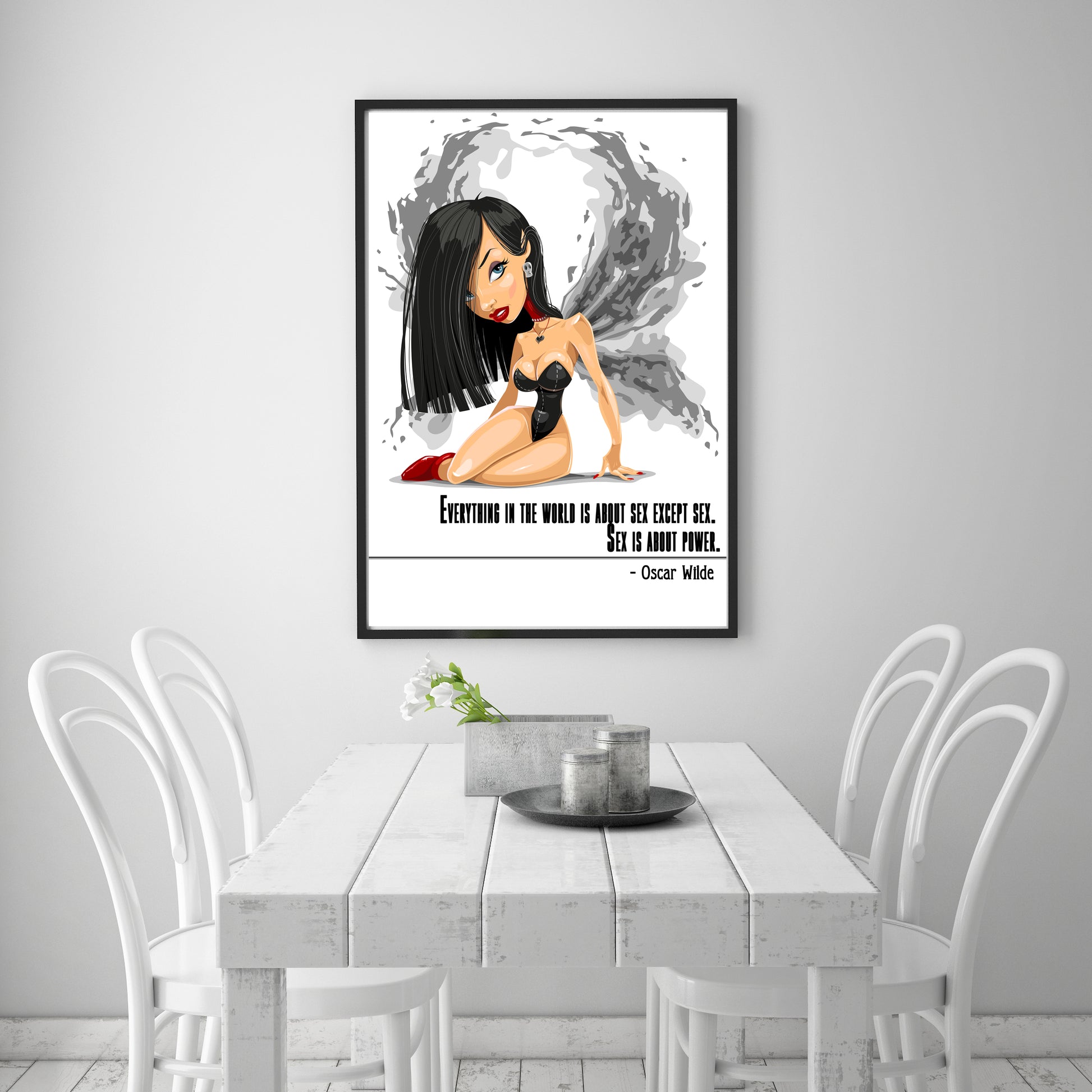 D#35 Wall art design, poster, Poet, SINNER, SAINT, Irish literature,  Aesthetic Work, Power, Oscar Wilde quotes