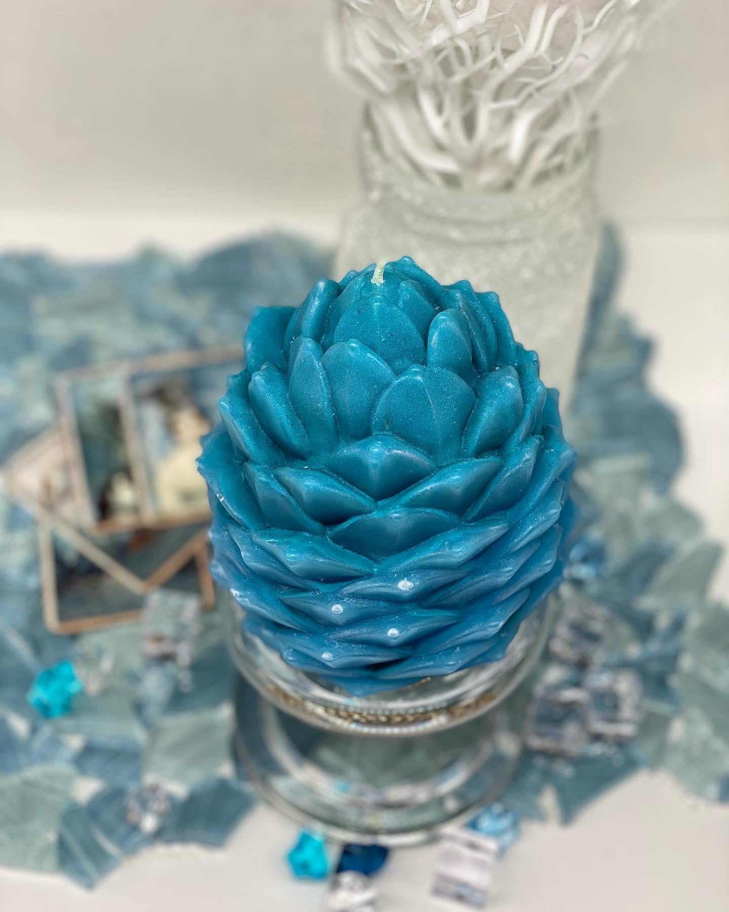 Candle, Winter, Winter collection, Giant Pinecone, Gift Box, Snowy Woodland Pinecone, Christmas, New Year Candles