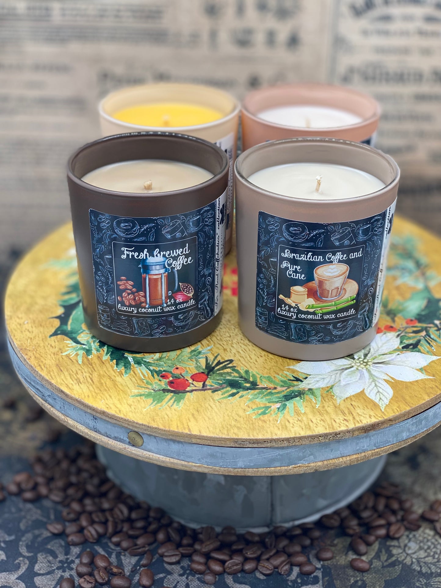 Candles Coffee, Jar candles, Coffeeholic, Latte, Espresso, Coffee TYPES, Fresh Coffee, Coffee Scents