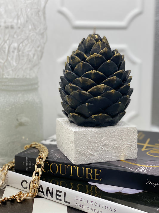 Candle, Winter, Winter collection, Giant Pinecone, Gift Box, Snowy Woodland Pinecone, Christmas, New Year Candles, Giant Candle