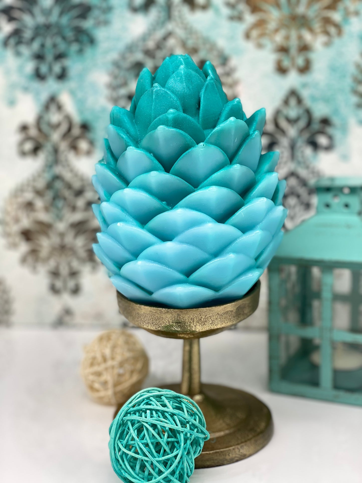 Candle, Winter, Winter collection, Giant Pinecone, Gift Box, Snowy Woodland Pinecone, Christmas, New Year Candles