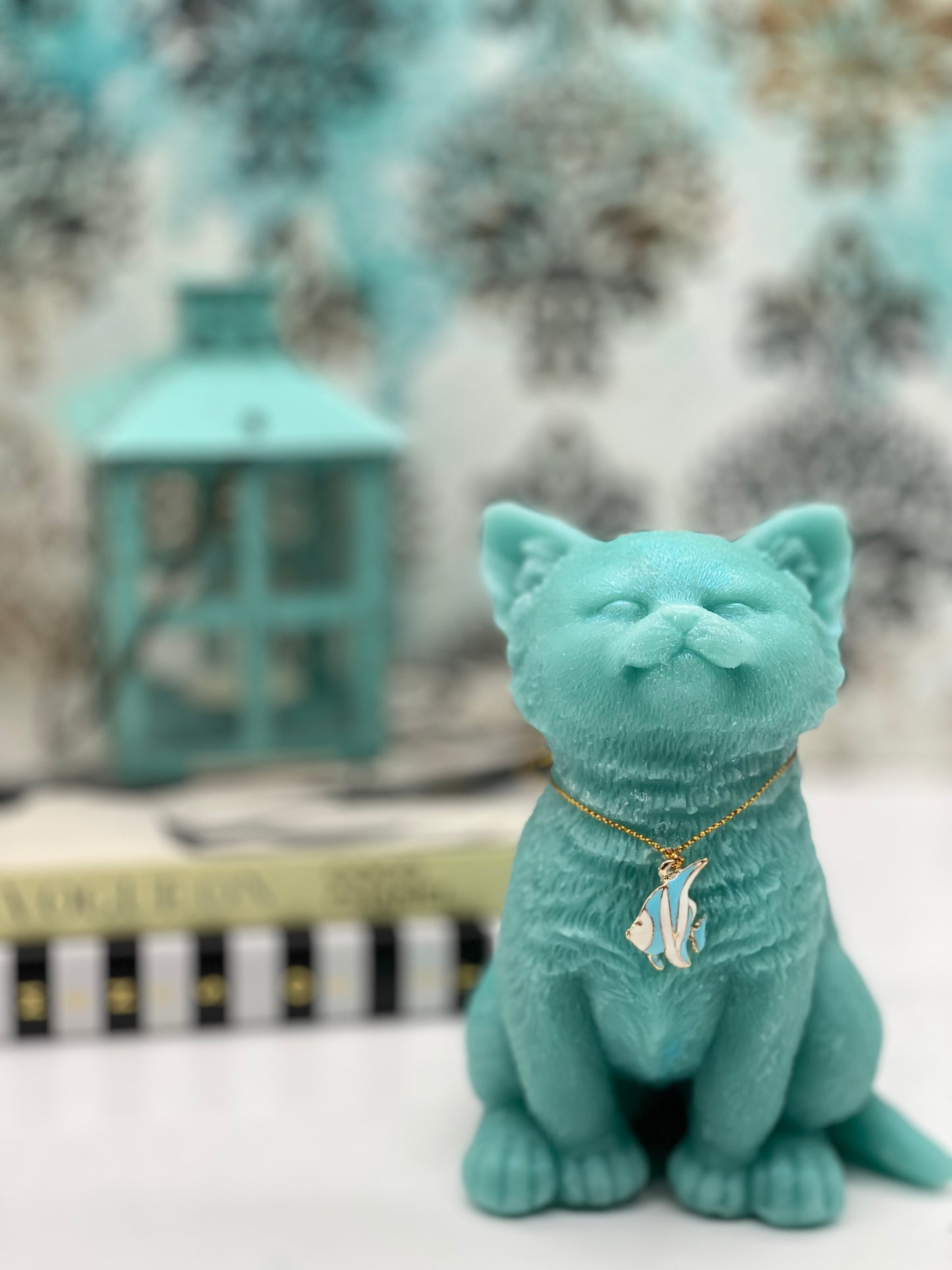 Candle Fashion Cat, Kittens, Designer, Cat Candle, Fashion Candle