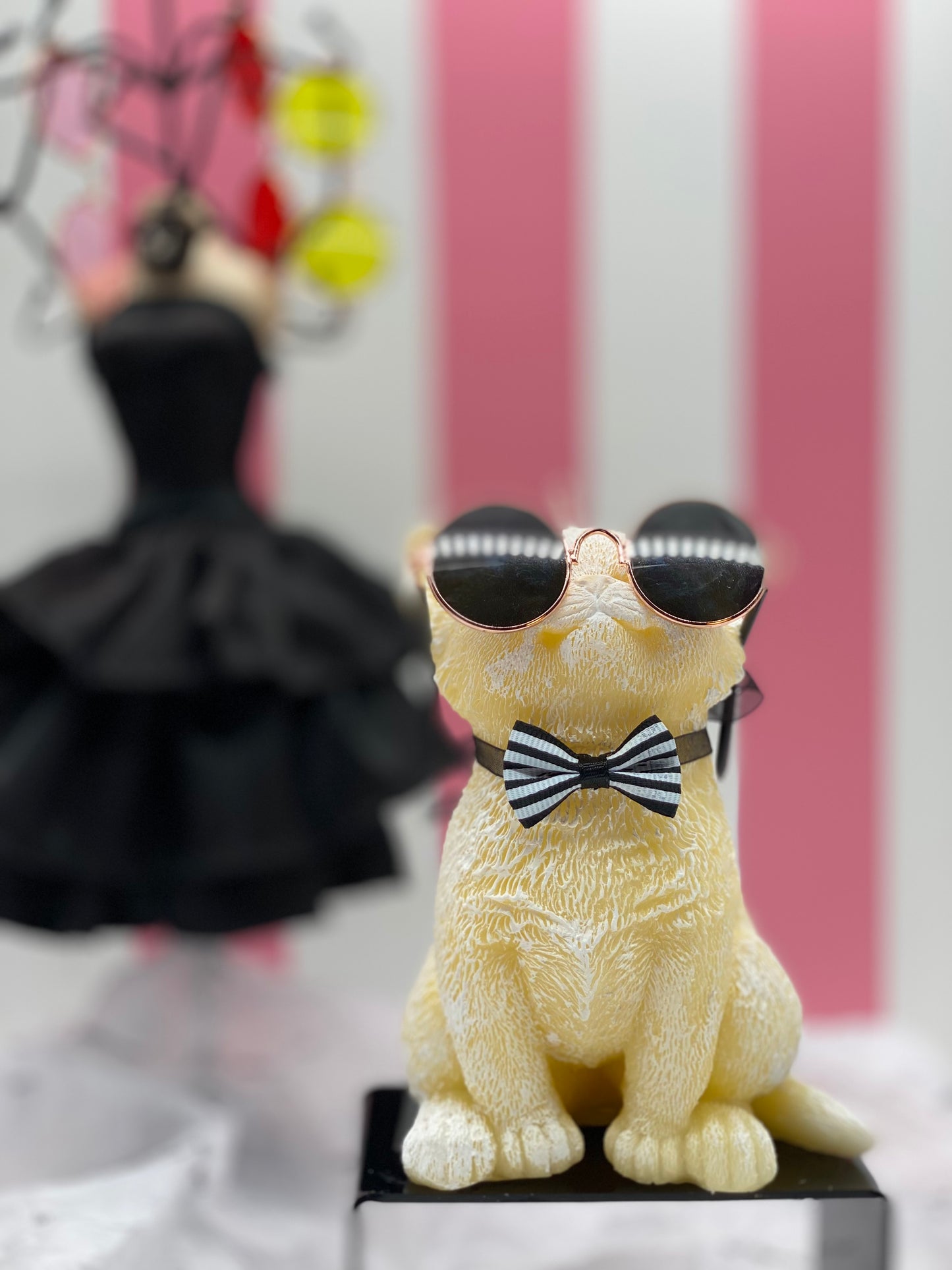 Candle Fashion Cat, Choupette, Designer, Karl Lagerfeld Cat Candle, Fashion Candle